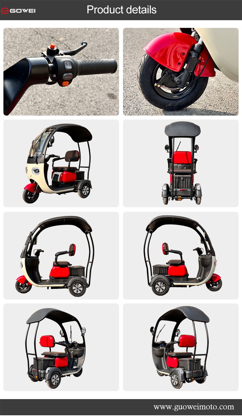 Elderly Leisure Electric Tricycle Elderly Leisure Electric Tricycle